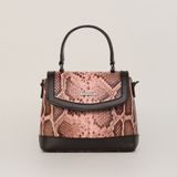  Túi Xách Nữ Da Vân Trăn Hồng 26H.11 
