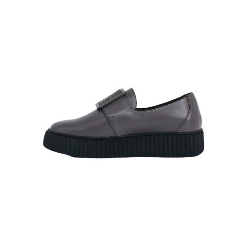  Giày Sneaker Nữ Da Slip On Ghi 593.15 