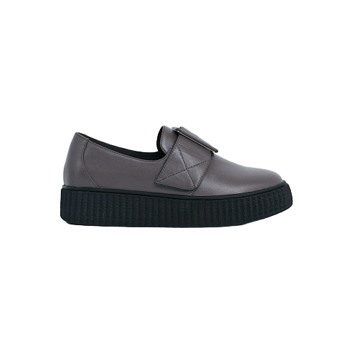  Giày Sneaker Nữ Da Slip On Ghi 593.15 