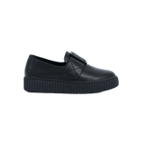  Giày Sneaker Nữ Da Slip On Đen 593.18 