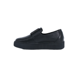  Giày Sneaker Nữ Da Slip On Đen 593.18 