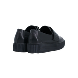  Giày Sneaker Nữ Da Slip On Đen 593.18 