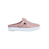  Giày Da Nữ Slip On Đính Hạt Cườm Hồng 593.11 