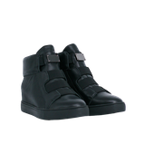  Giày Boot Da Nữ Khóa Zip Đen 593.8 