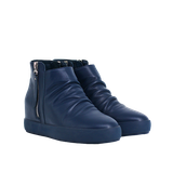  Giày Boot Da Nữ Khóa Zip Xanh 593.9 