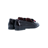  Giày Moccasin Nữ Đính Nơ Đen Bóng 693.40 