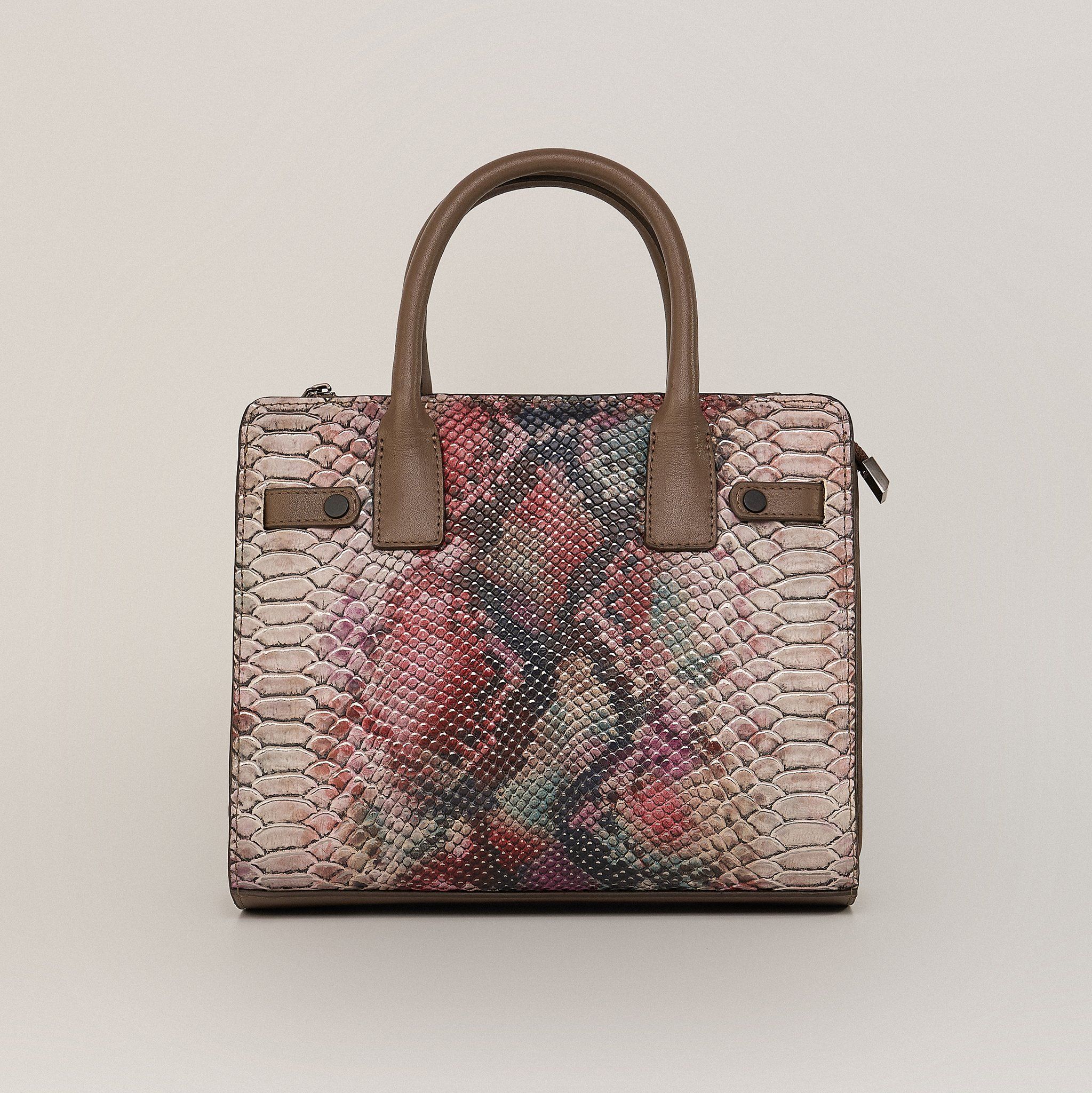  Túi Xách Nữ Da Vân Đỏ Loang 26.166 