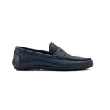  Giày Moccasin Nam Da Xanh Đen 939.16 