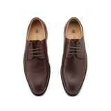  Giày Da Nam Buộc Dây Nâu 338.3 