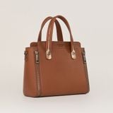  Túi Xách Nữ Da Trơn Nâu 26N.225 