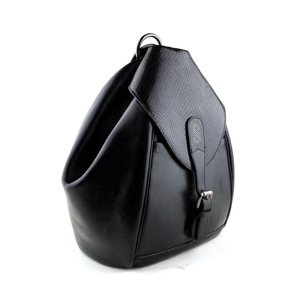  Balo Da Nữ 2 Kiểu Đeo Đen 126Đ.35 