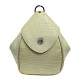  Balo Da Vân Cá Sấu Nữ Đeo 2 Kiểu Kem 26K.35 