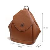  Balo Da Nữ Đeo 2 Kiểu Nâu 26N.35 
