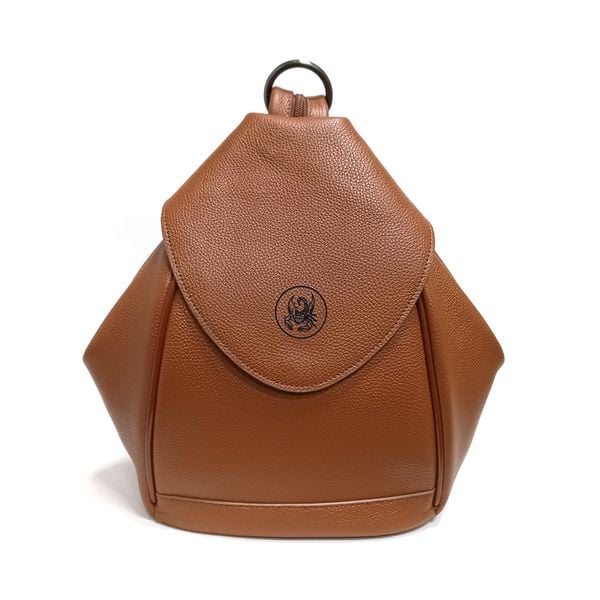  Balo Da Nữ Đeo 2 Kiểu Nâu 26N.35 