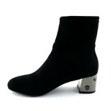 Giày Boot Da Lộn Nữ Đen 83.1 