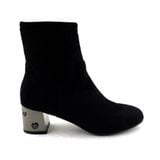  Giày Boot Da Lộn Nữ Đen 83.1 