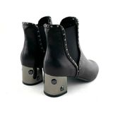  Giày Boot Da Nữ Đen 83.2 