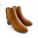  Giày Boot Da Nữ Nâu 83.3 