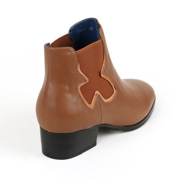  Giày Chelsea Boot Da Nữ Nâu 993.28 