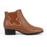  Giày Chelsea Boot Da Nữ Nâu 993.28 