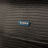  Túi Xách Nữ Da Vân Logo Scorpion Đen 26.222 