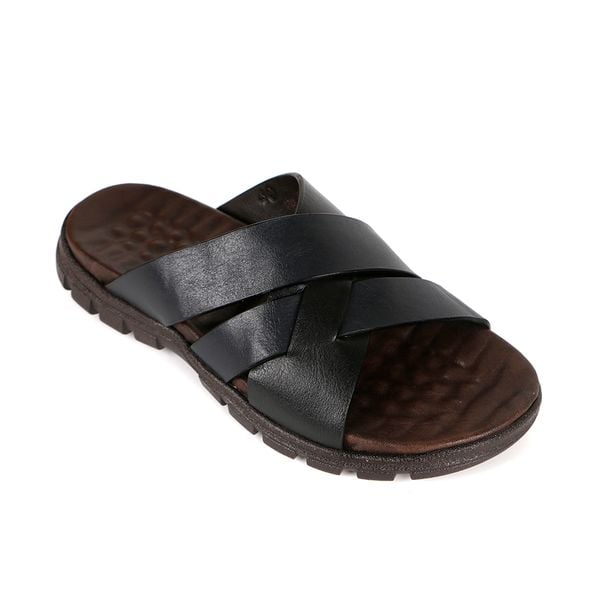  Sandal Da Nam Đế Vân Nâu Đen 933.5 