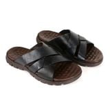 Sandal Da Nam Đế Vân Nâu Đen 933.5 