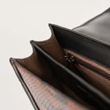  Túi Xách Nữ Da Vân Nâu 26NĐ.213 