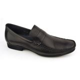  Giày Loafer Nam Đen 28A.17 