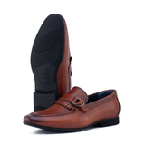  Giày Loafer Nam Nâu 28A.44 