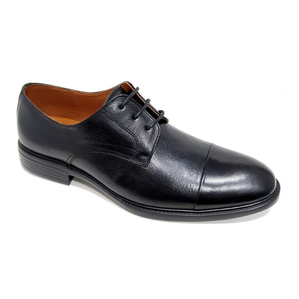  Giày Da Nam Buộc Dây Đen 28BC.1 