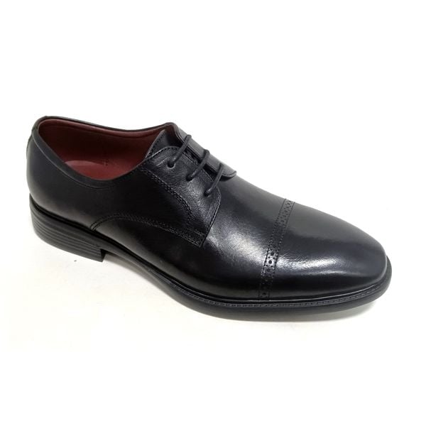  Giày Da Nam Buộc Dây Đen 28BC.3 