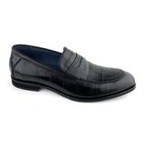  Giày Loafer Nam Đen 28G.1 