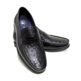  Giày Loafer Nam Đen 28G.21 