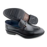  Giày Loafer Nam Đen 28G.4 