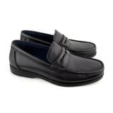  Giày Moccasin Nam Da Đen 28G.5 