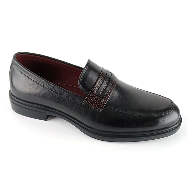  Giày Loafer Nam Đen 28MA.5 