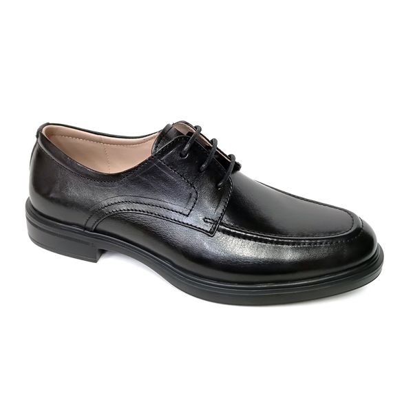  Giày Da Nam Buộc Dây Đen 28MA.8 