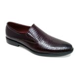  Giày Loafer Nam Đỏ Mận 28ME.21 