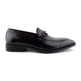  Giày Loafer Nam Đỏ Mận 28MM.22 