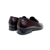  Giày Loafer Nam Đỏ Mận 28T.10 