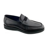  Giày Moccasin Nam Da Đen 28VĐ.12 