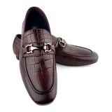  Giày Loafer Nam Nâu 28VN.10 