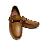  Giày Moccasin Nam Da Nâu Vàng 938.39 