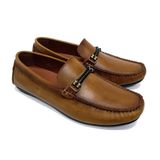  Giày Moccasin Nam Da Nâu Vàng 938.39 