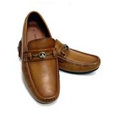  Giày Moccasin Nam Da Nâu Vàng 938.41 