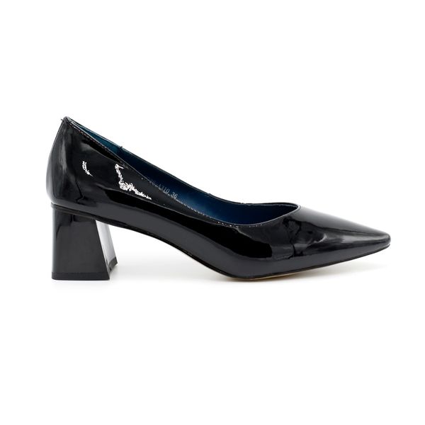  Giày Cao Gót Da Đen Bóng 985.2 