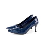  Giày Cao Gót Da Xanh Than 83.19 