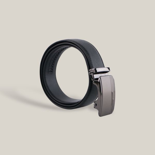  Thắt Lưng Da Nam Khóa Tự Động Đen 36.15 