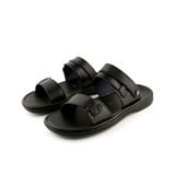  Sandal Da Nam Có Quai Đen 33M.5 